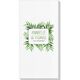 Palm Leaves Luxury Deville Guest Towels Image 2 of 2