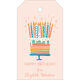 Birthday Cake Hanging Gift Tags Image 3 of 3