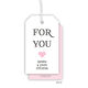 For You Heart Hanging Gift Tags Image 5 of 5