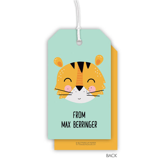 Tiger Hanging Gift Tags