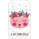 Floral Kitten Hanging Gift Tags Image 3 of 3