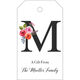 Floral Bunch Initial Hanging Gift Tags Image 3 of 3