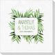 Palm Leaves Luxury Deville Napkins Image 2 of 2