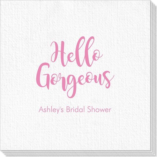 Hello Gorgeous Luxury Deville Napkins