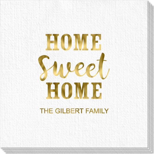 Home Sweet Home Luxury Deville Napkins