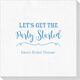 Let's Get the Party Started Luxury Deville Napkins Image 9 of 9