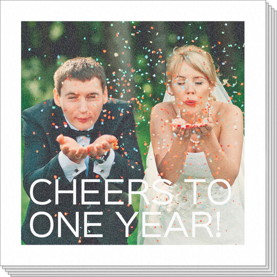 Any Text Photo Napkins