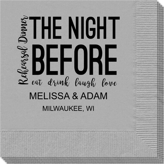 The Night Before Napkins