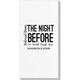 The Night Before Luxury Deville Guest Towels Image 1 of 2