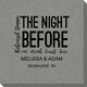 The Night Before Linen Like Napkins Image 2 of 2