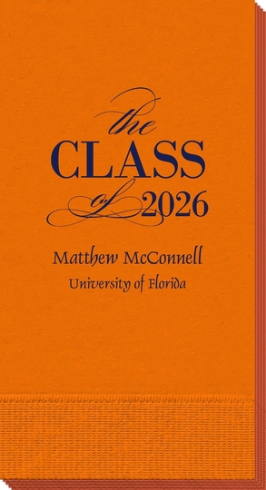 Classic Class of Graduation Guest Towels