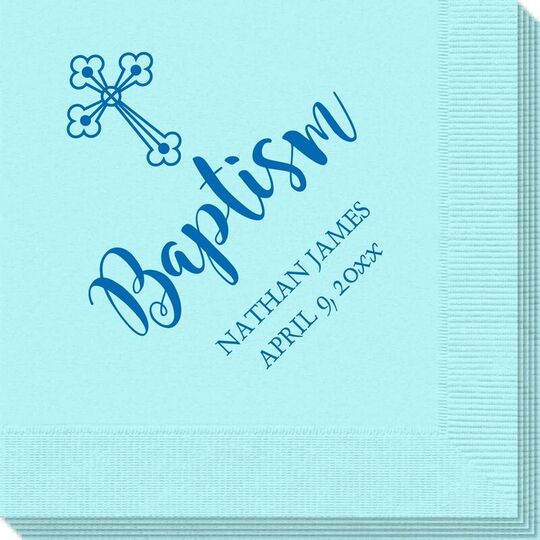 Ornate Celtic Cross Napkins