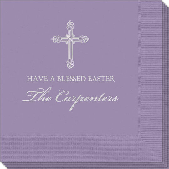 Religious Cross Napkins