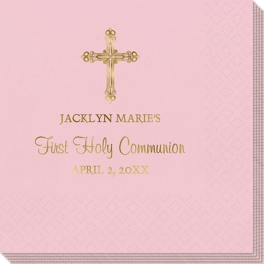 Religious Cross Napkins