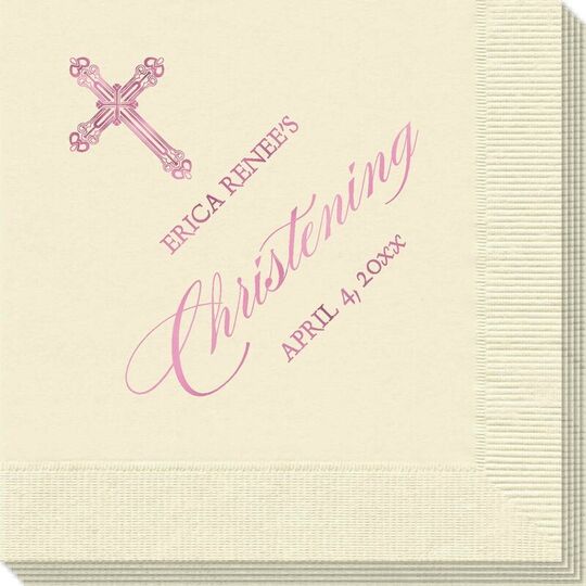 Religious Cross Napkins