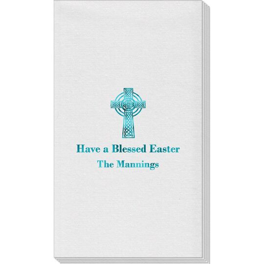 Be Blessed Linen Like Guest Towels