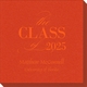 Classic Class of Graduation Linen Like Napkins Image 3 of 3