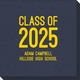 Proud Class of Graduation Linen Like Napkins Image 2 of 3