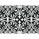 Black Damask Folded Enclosure Cards Image 2 of 3