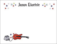 Electric Guitar Thank You Note Cards
