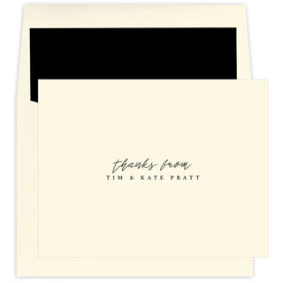 Handwritten Sentiment of Choice Folded Note Cards