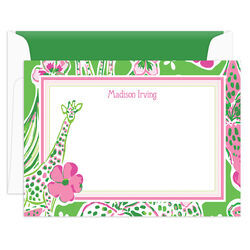 kids monogrammed stationery