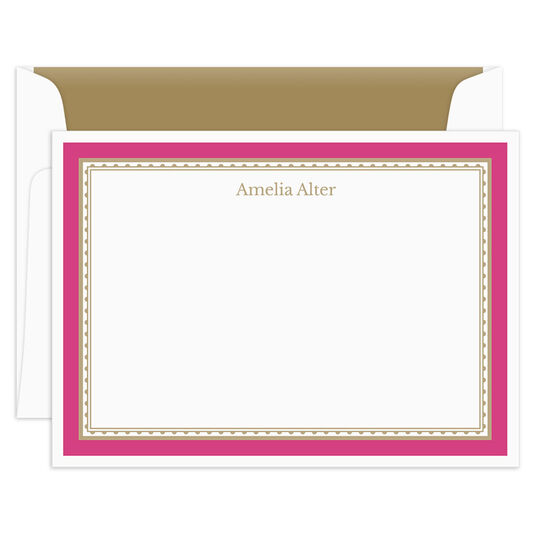 Bright Border Flat Note Cards