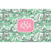 Green Chinoiserie Placemats