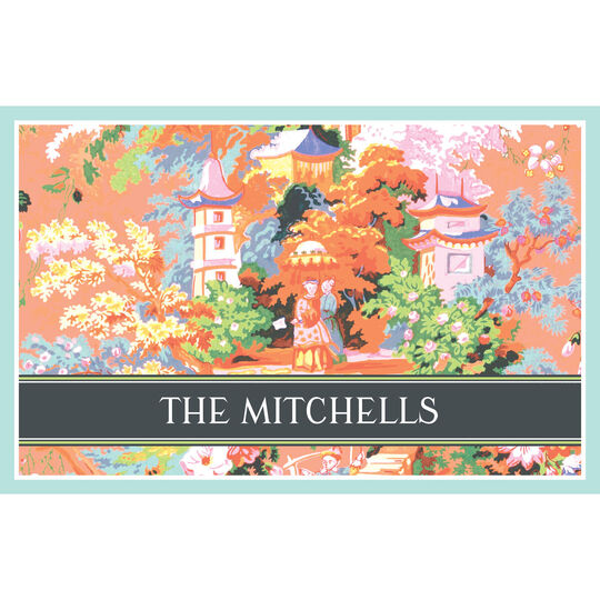 Chinoiserie Fairytale Garden Placemats