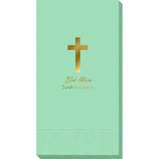 Simple Cross Guest Towels