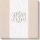Natural Bandol Stripe Caspari Napkins Image 1 of 2