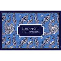 Peacock Blue Placemats