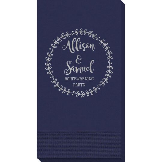 Sweet Wreath Guest Towels