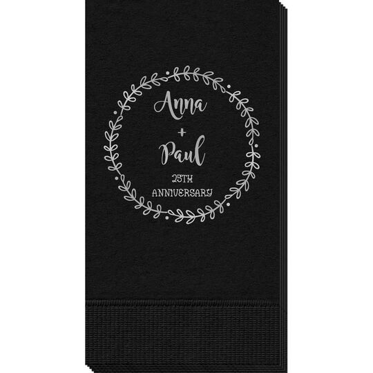 Sweet Wreath Guest Towels