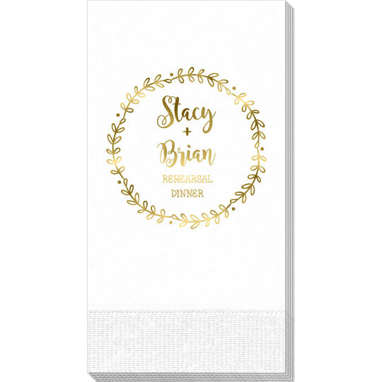 Sweet Wreath Guest Towels