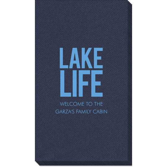 Lake Life Linen Like Guest Towels