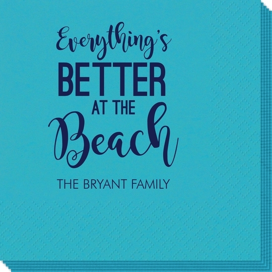 Better at the Beach Napkins
