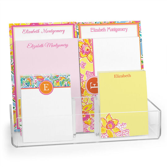 Just Peachy Notepad Set