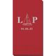 Sailboat Initials Guest Towels Image 2 of 2