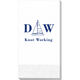 Sailboat Initials Guest Towels Image 1 of 2