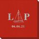 Sailboat Initials Linen Like Napkins Image 2 of 2