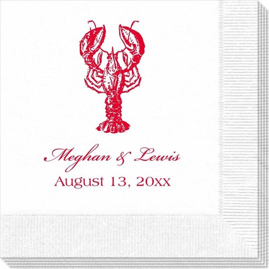 12 Days of Christmas Beverage Napkin: Party at Lewis Elegant Party