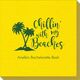 Chillin With My Beaches Linen Like Napkins Image 2 of 2