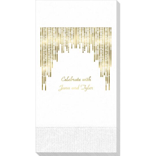 Stunning Streamers Guest Towels