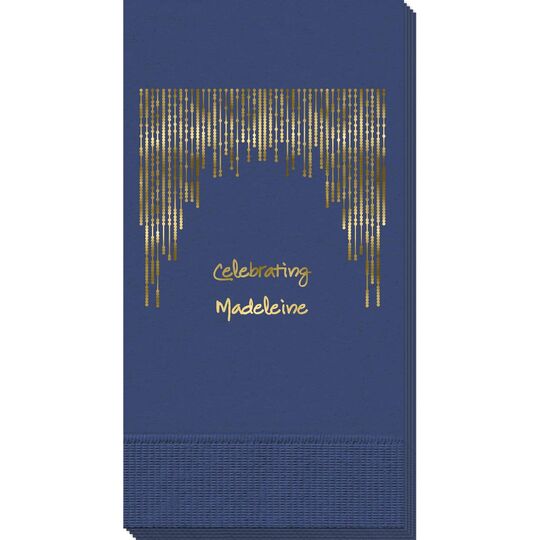 Stunning Streamers Guest Towels