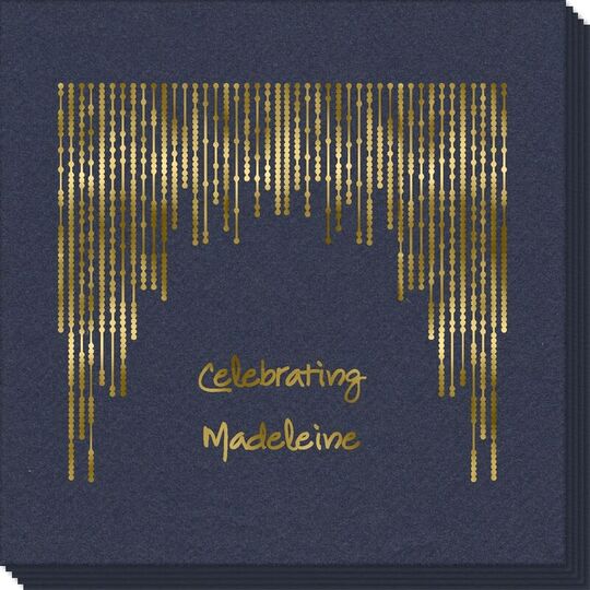 Stunning Streamers Linen Like Napkins