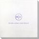 Circle Initials Bamboo Luxe Napkins Image 4 of 4