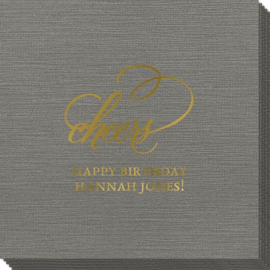 Refined Cheers Bamboo Luxe Napkins