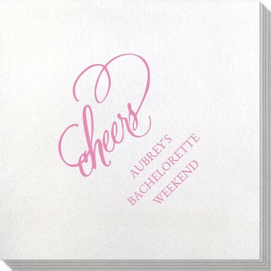 Refined Cheers Bamboo Luxe Napkins