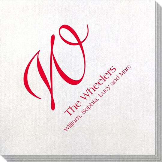 The Plaza Bamboo Luxe Napkins